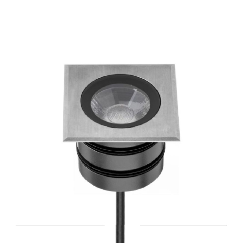 EMBUTIDO  ADU C LED 9.3W DIM 3000K CRI90 16 GRADOS IP66 INOX.